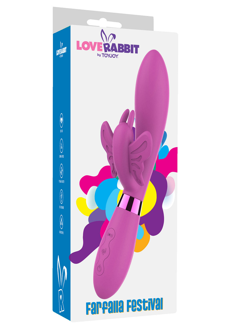 Vibratore rabbit farfalla