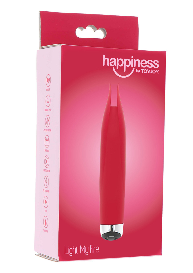 Vibratore stimolante per clitoride Happiness