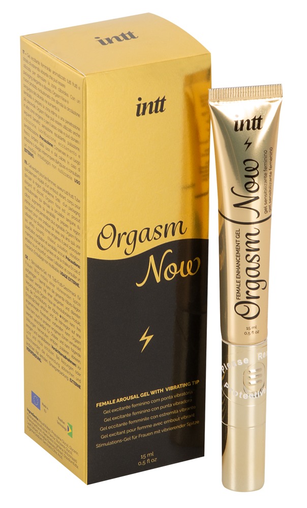 Gel vibrante per la stimolazione clitoridea. Al gusto tutti i frutti. 